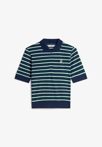 Sélectionné, navy/nouv green/calico multi stp