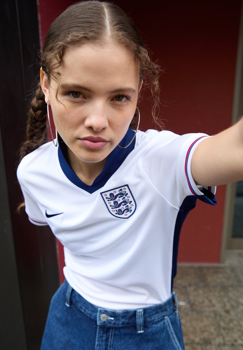 Nike Performance - ENGLAND STADIUM JERSEY HOME - Equipación de selecciones - white/blue void, Ampliar