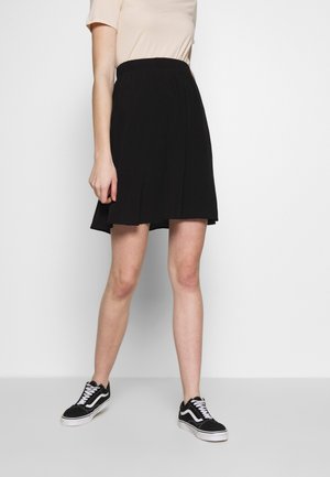 A-snit nederdel - black