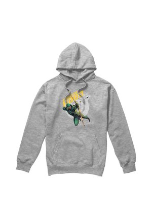 Warner Brothers, ARROW BEWARE - Hoodie - mottled light grey