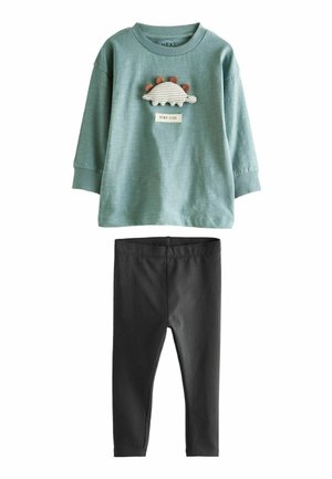 LONG SLEEVE SET - REGULAR FIT - Survêtement - green dinosaur