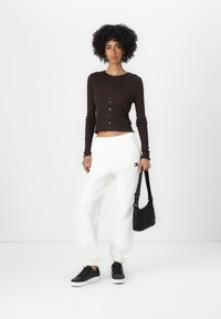 Samsøe Samsøe SONNET CARDIGAN - Casaco de malha - chocolate torte