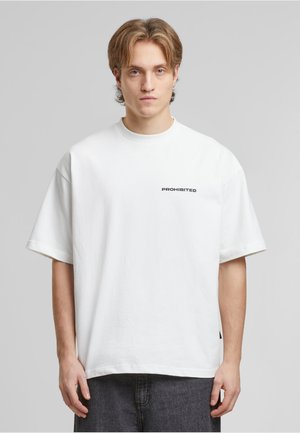PROHIBITED T-shirts print - off white