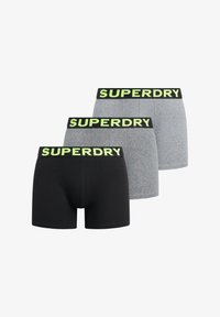 Selected, ath grey feeder blk stripe blk