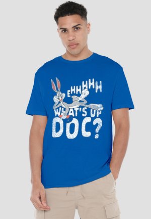 Cotton Soul, LOONEY TUNES WHATS UP - Print T-shirt - royal blue