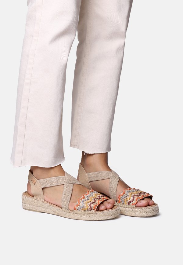 EIDER  - Plateausandalette - terra