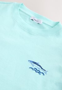 REGULAR FIT GRAPHIC  - T-shirt print - blue