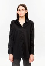 Web Blouse EXCELLENT SARAH - Button-down blouse - black - Zalando.de