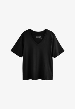 Next, PETITE FIT - T-Shirt basic - black