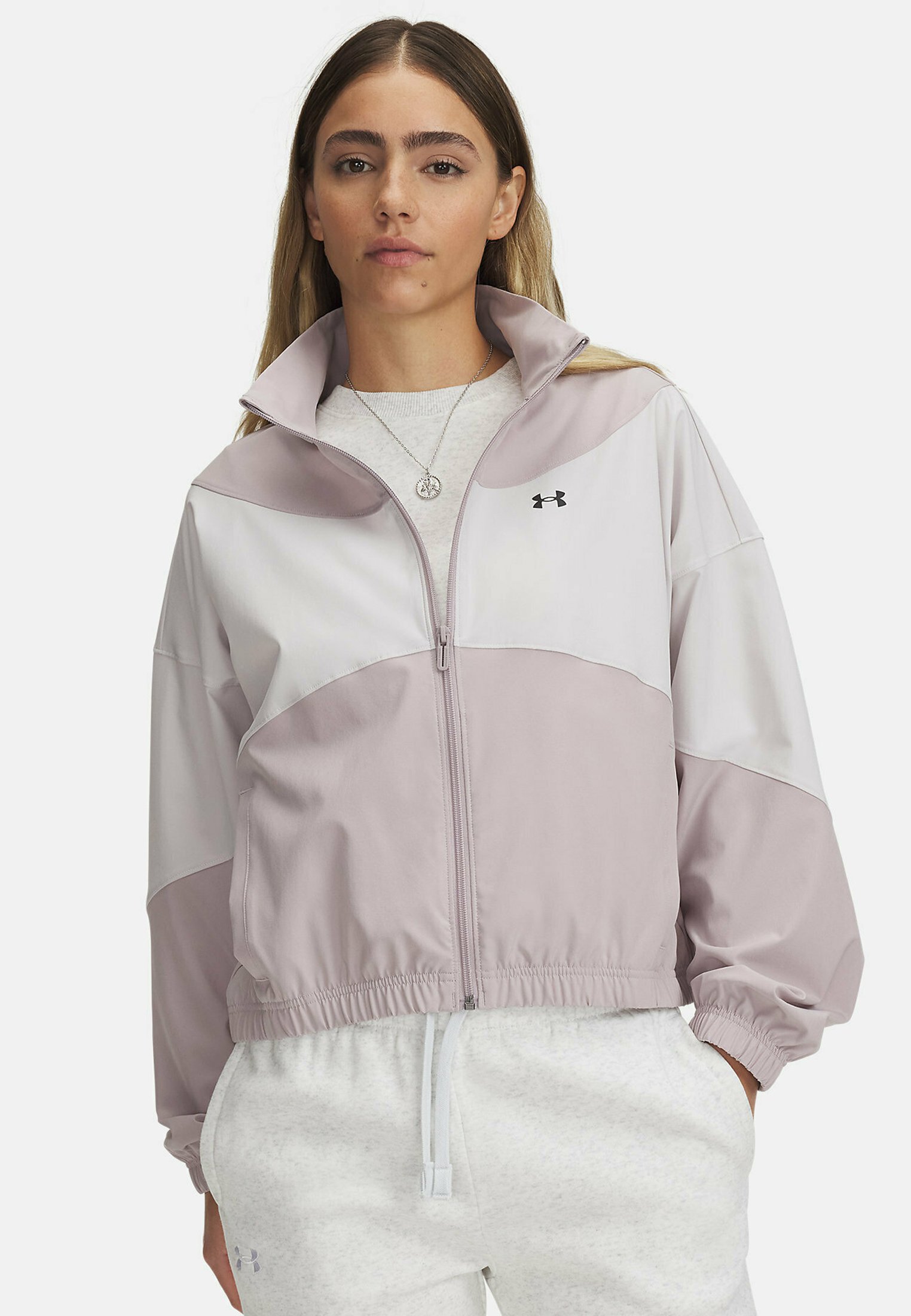 Under Armour RIVAL WOVEN Giacca sportiva gray dawn/grigio