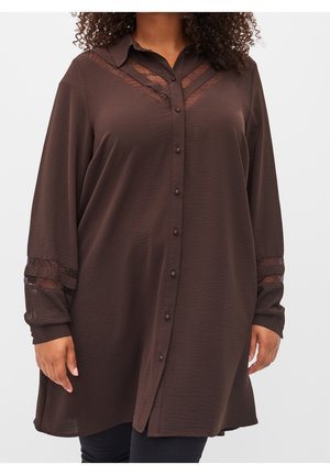 Overhemdblouse - brown