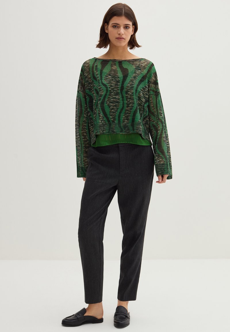 Stefanel Chino zwart Stefanel Chino zwart