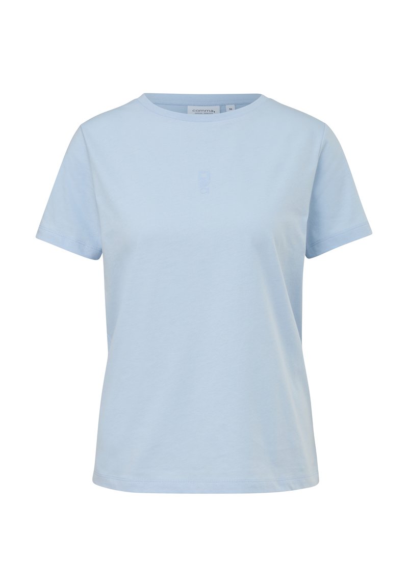 comma casual identity T-shirt basic lichtblauw comma casual identity T-shirt basic lichtblauw