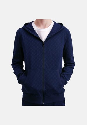 Zip-up sweatshirt - blau