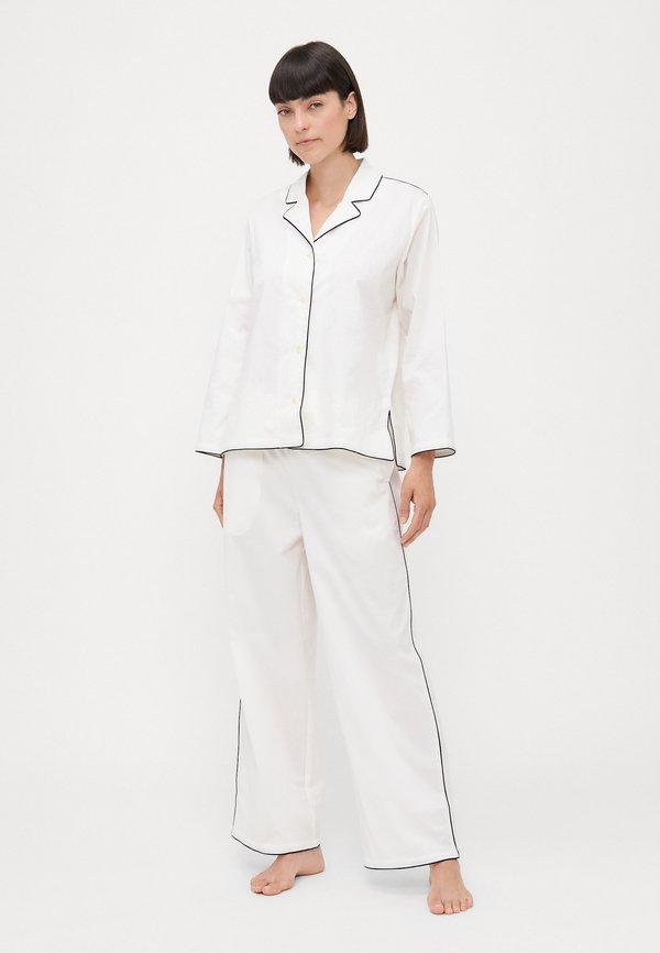 WOMENS LONG - Pyjama set - cream