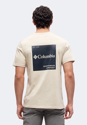 Columbia, CSC™ LOGO BACK TEE - Tričko s potlačou - dark stone