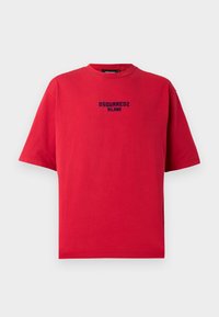 LOOSE FIT TEE - T-shirts print - red/dark navy