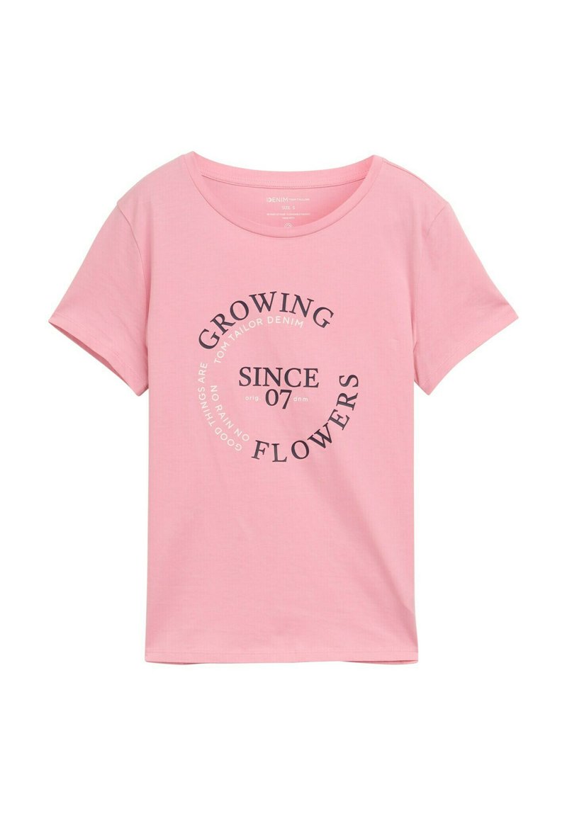Tom Tailor Denim T-shirt print roze