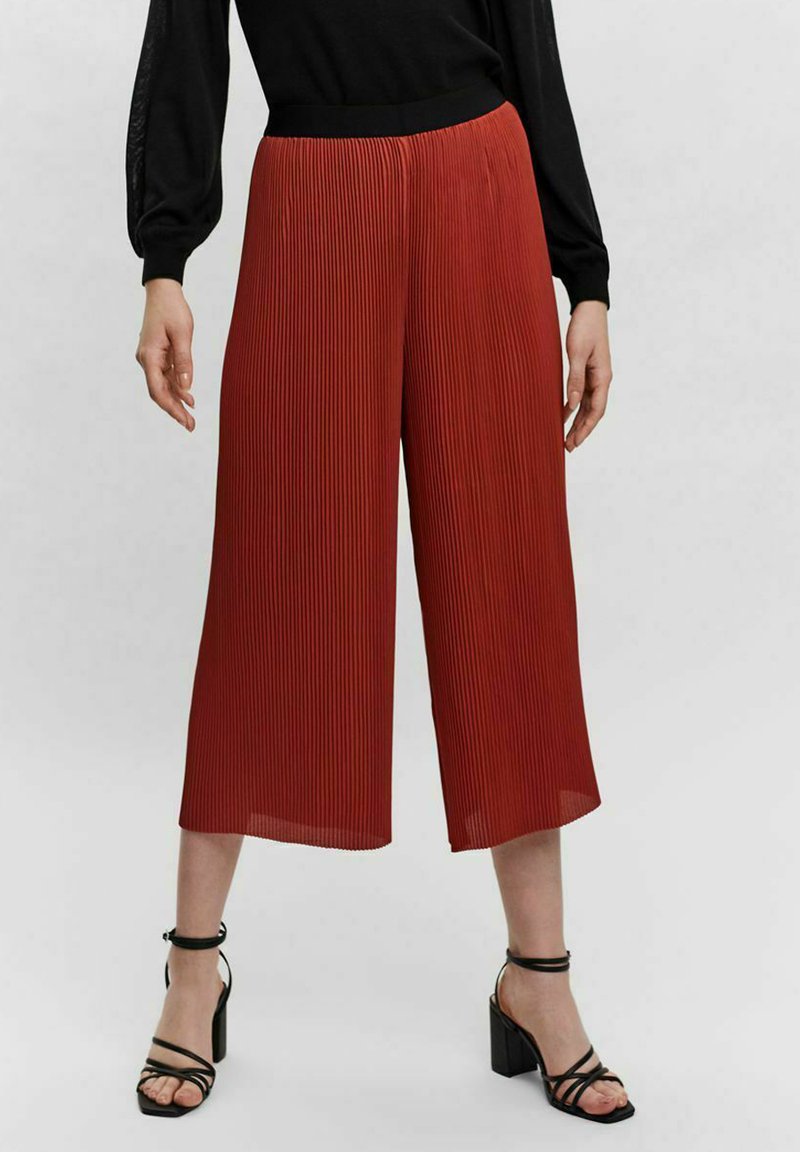 Vero Moda Broek chili oil/rood Zalando.nl