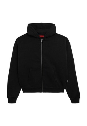 Zip-up sweatshirt - black