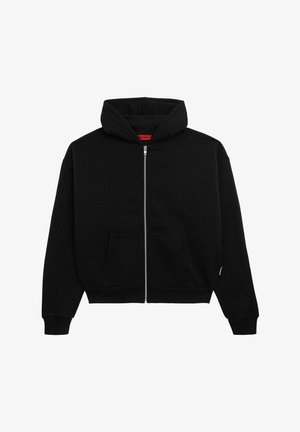 Užtrauktuku užsegamas treningas - black