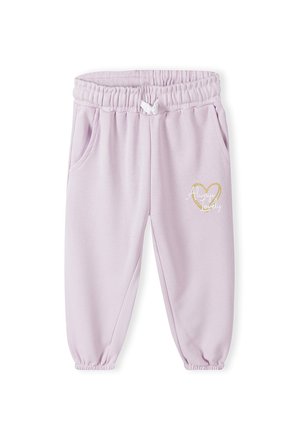 ELASTIC WAIST AND PULLED DOWN LEGS - Donji dijelovi trenirke - lilac