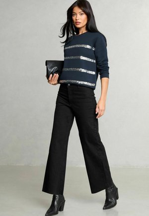 Lipsy REGULAR FIT - ROUND NECK - Mikina - navy