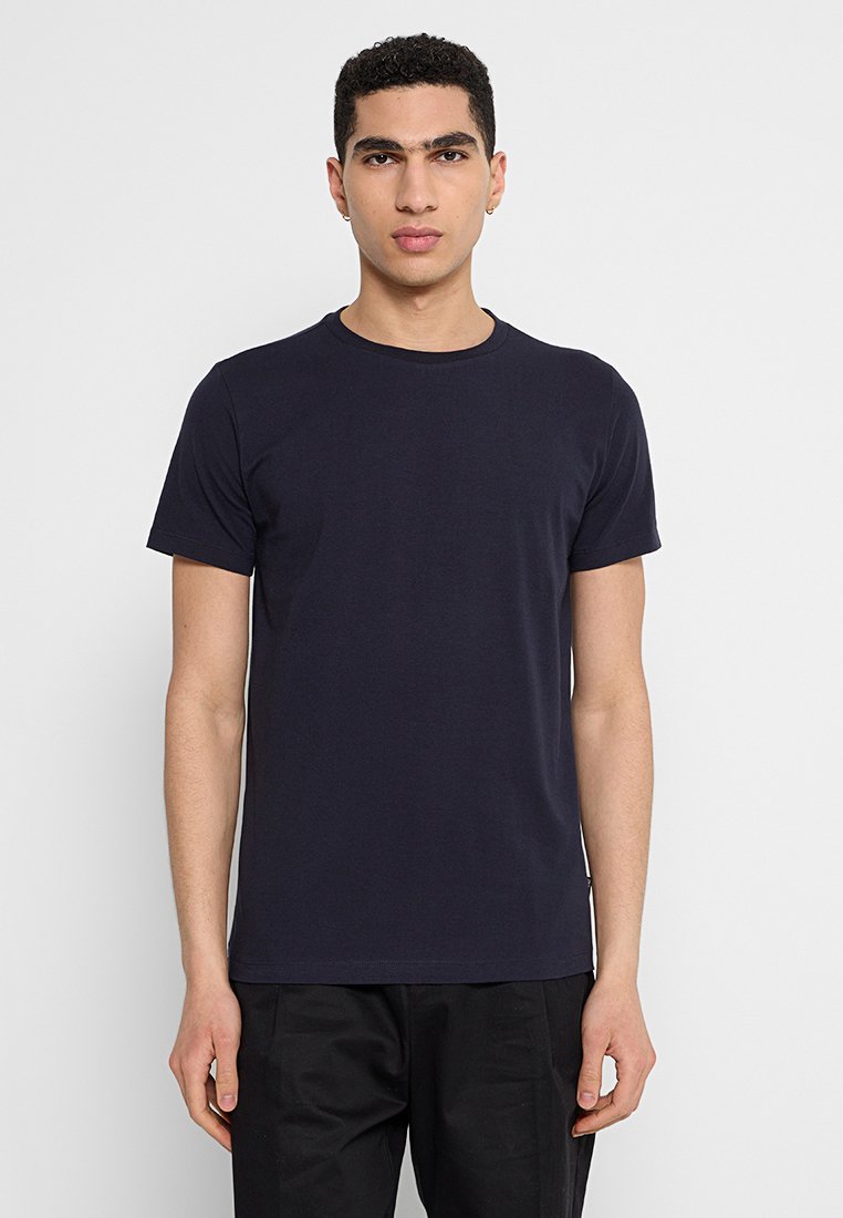 Replay T-shirt basic donkerblauw
