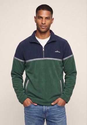 Pier One by Zalando, QUARTER ZIP - Sweat polaire - olive