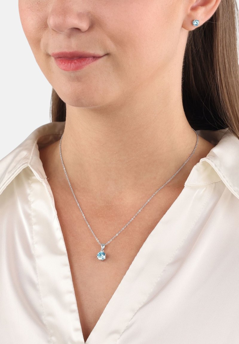 amor SET - Örhänge - blau