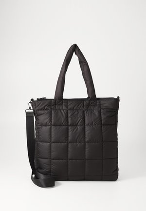 PADDED LOGO UNISEX - Shopper - black