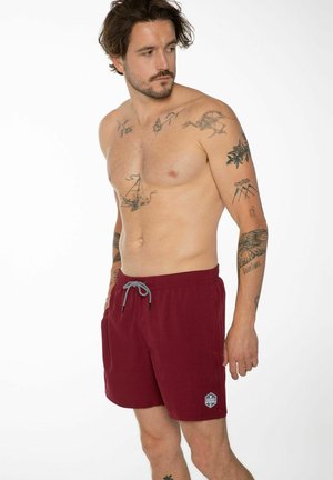DAVEY - Badeshorts - red sangria