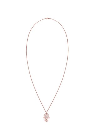 SPARKLING HAMSA HAND - MIT KRISTALLEN VON SWAROVSKI® - Halskette - rosé-coloured