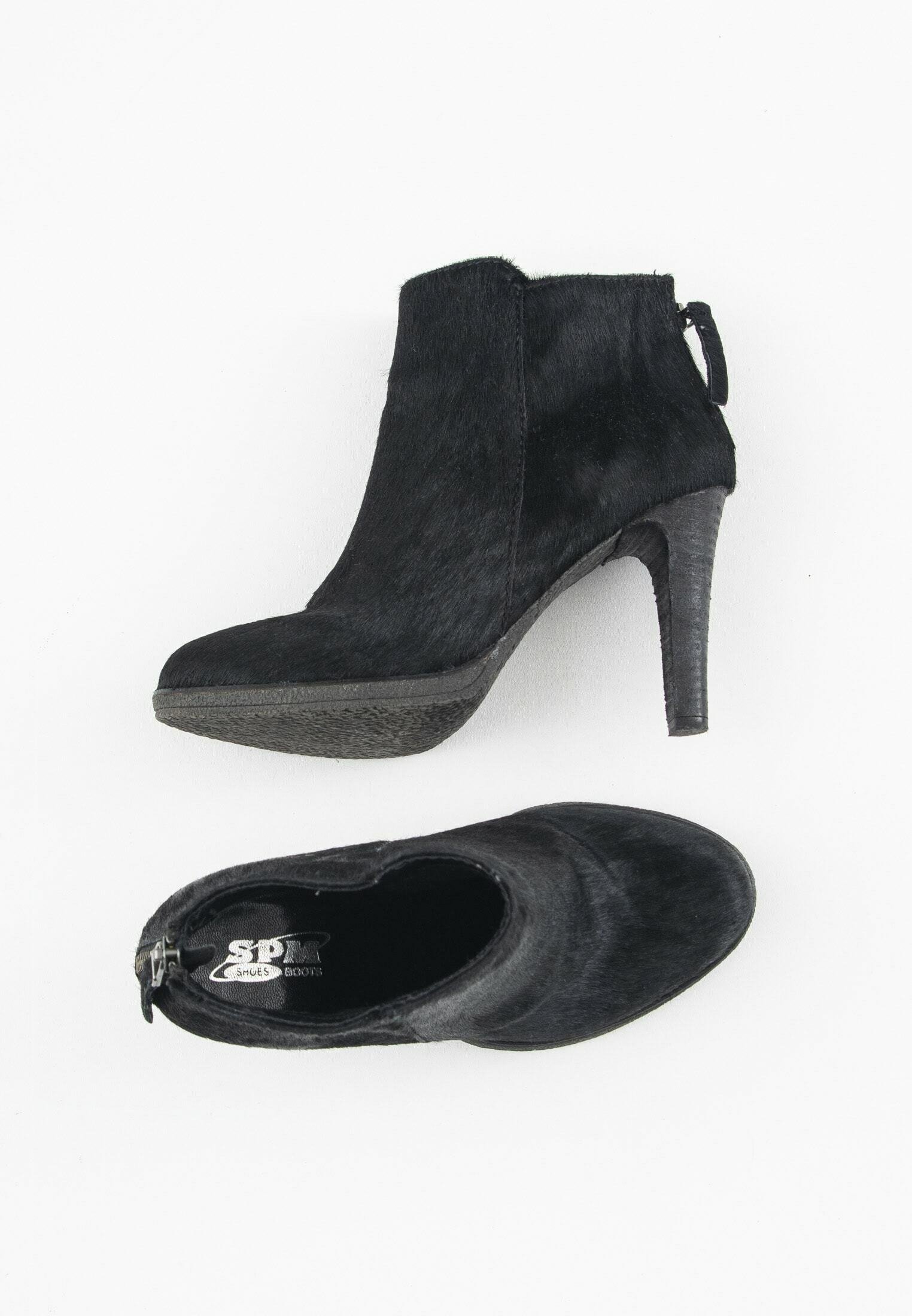 SPM Shoes \u0026 Boots Enkellaarsjes met hoge hak - black/Zwart - Zalando.nl