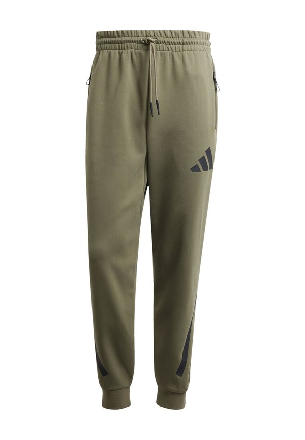 Tracksuit bottoms - olive strata2