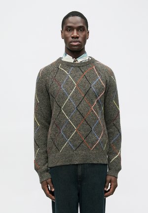 SWEATER CREW NECK - Džemperis - brown