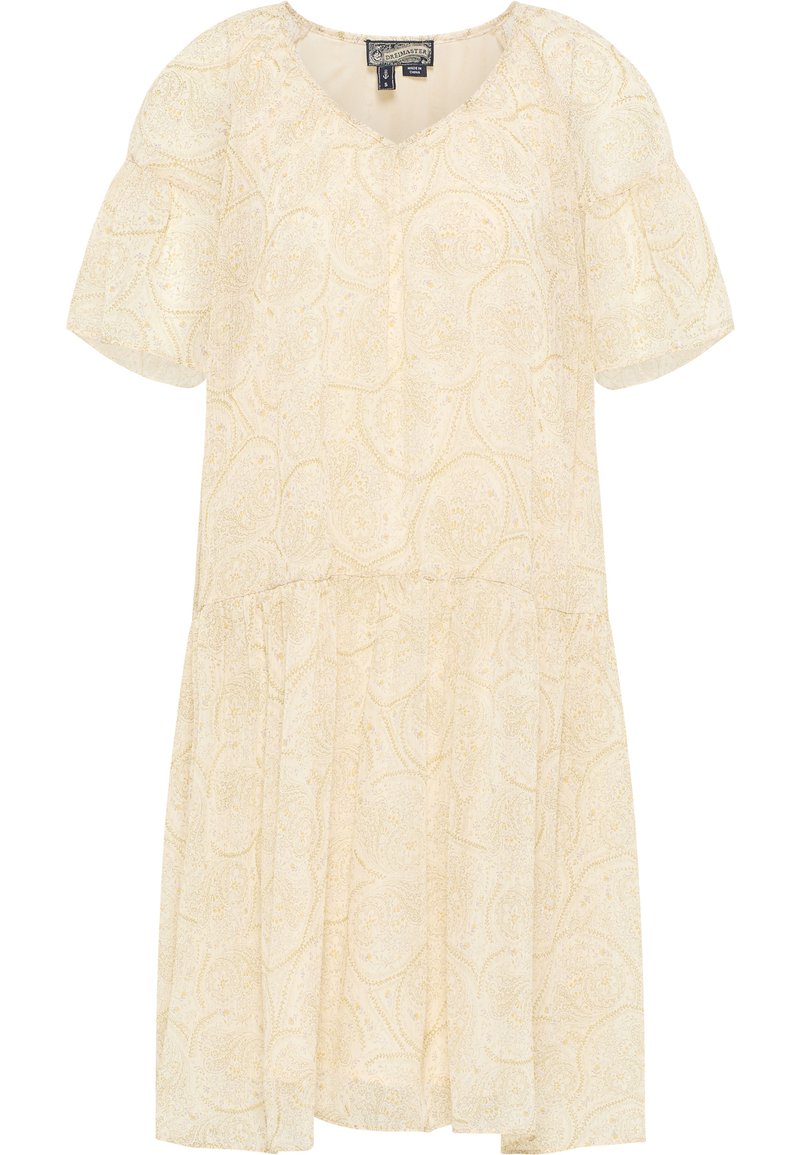 dreimaster Jurk beige