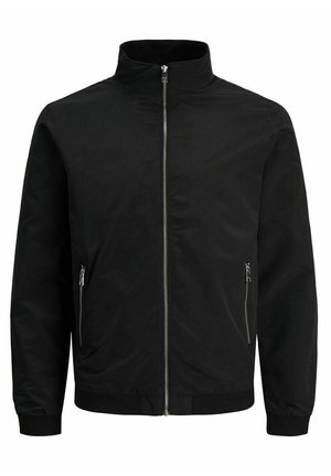 Jack & Jones JJERUSH HARRINGTON  - Pilotska jakna - black