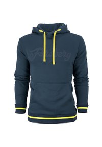 MIT VINTAGE LOGO - Hoodie - blau