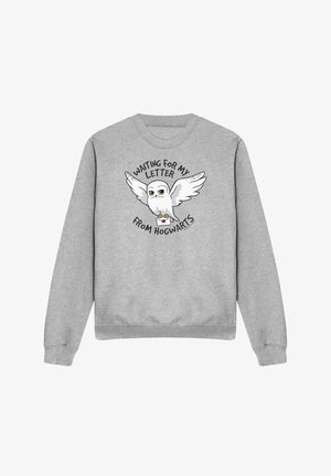 Cotton Soul, HARRY POTTER HOGWARTS LETTER - Sweatshirt - mottled light grey