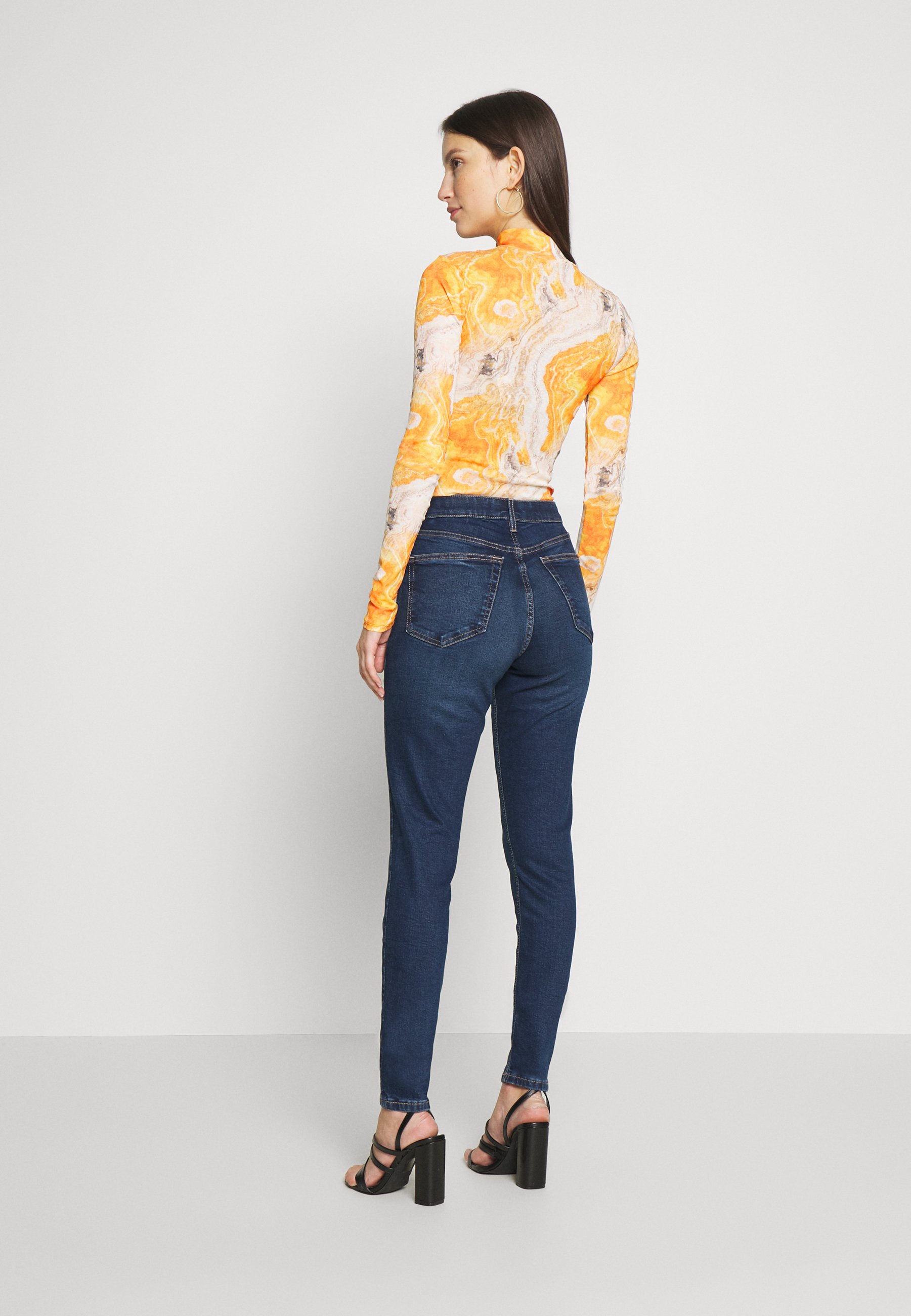 Topshop JAMIE - Jeans Skinny Fit - indigo/dark blue - Zalando.ie