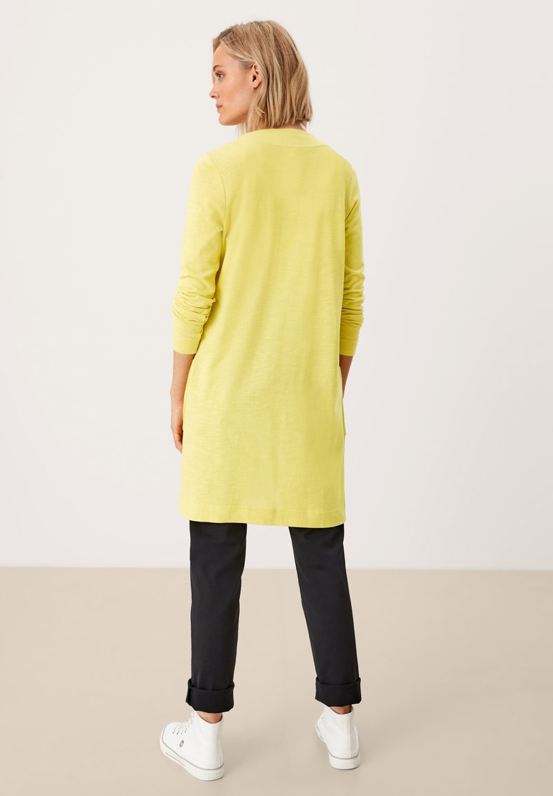 Cotton Blend S Oliver Strickjacke Senfgelb Cotton Blend S Oliver