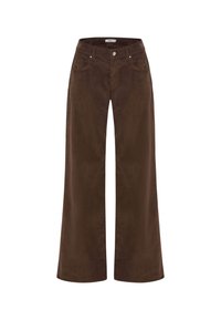 STYLE MORGAN - Pantaloni - dark chocolate