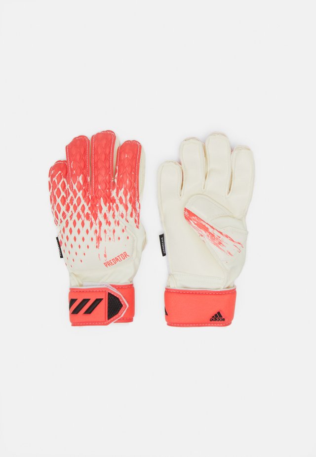 PREDATOR FOOTBALL KIDS GOALKEEPER GLOVES UNISEX - Målmandshandsker - white/pop