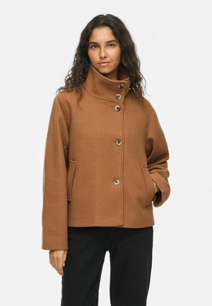 VILA JACKET VICLAUDIA BUTTONED - Veste mi-saison - camel