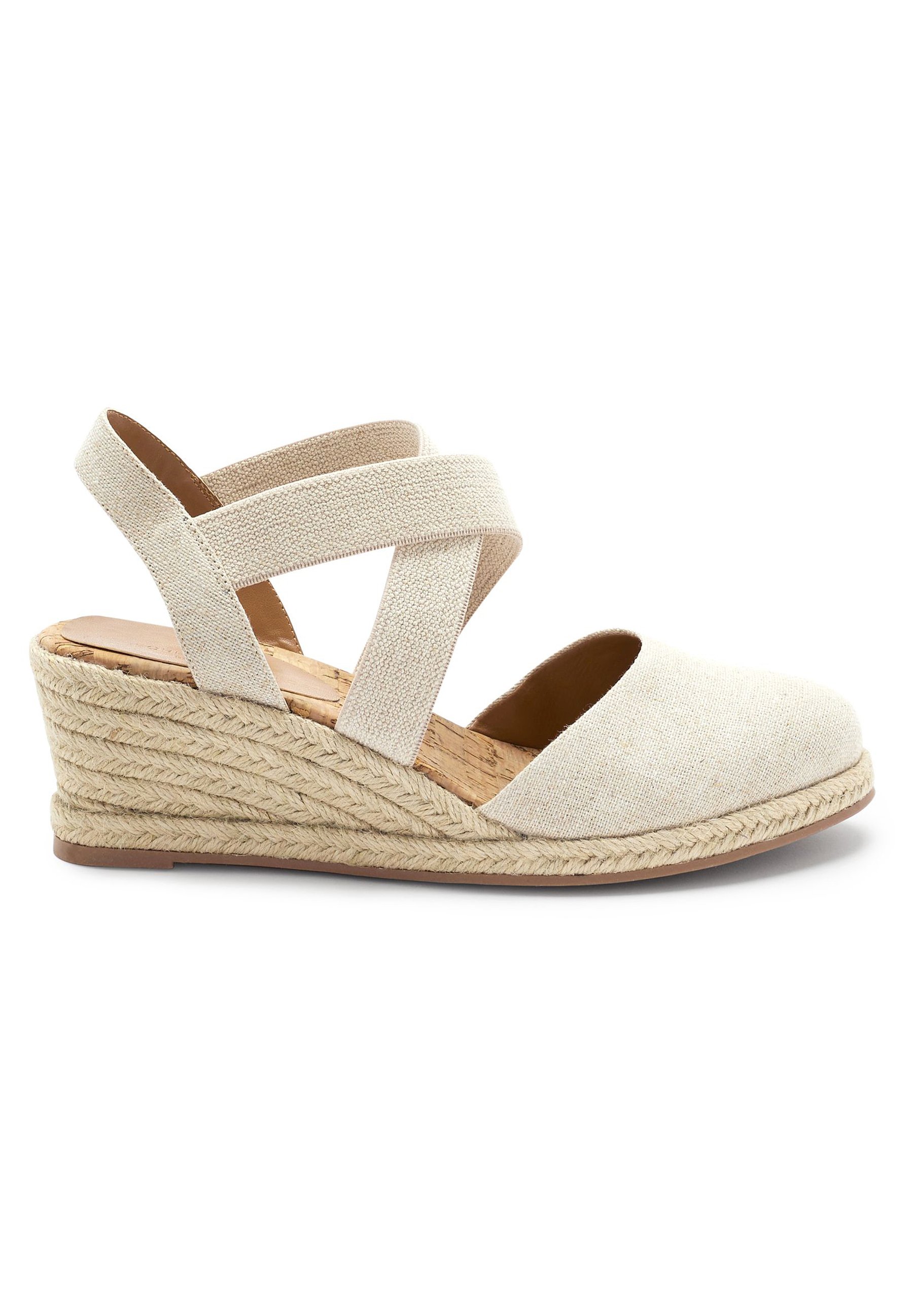 Wedge sandals - natural 