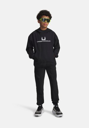 Under Armour UNSTOPPABLE WOVEN - Trainingsbroek - black