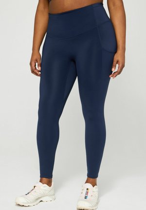 ANYWHERE MOTION HIGH-WAIST - Tights - dunkelblau
