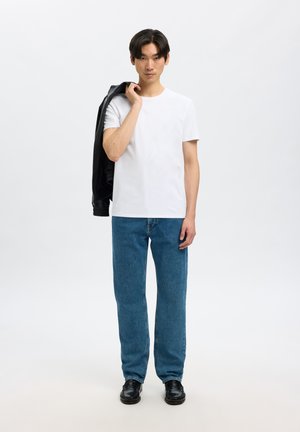 Selected, SLHROLAND 3 PACK - T-paita - bright white