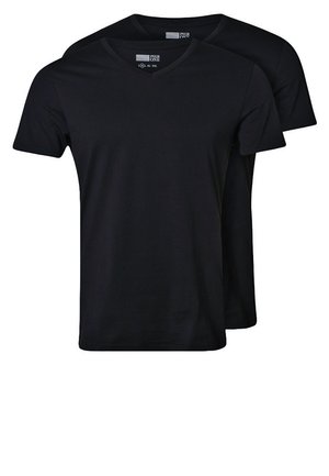 2 PACK - Basic T-shirt - black
